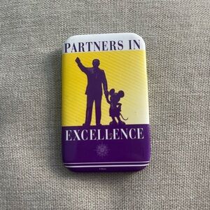 Disney Partners In Excellence Button